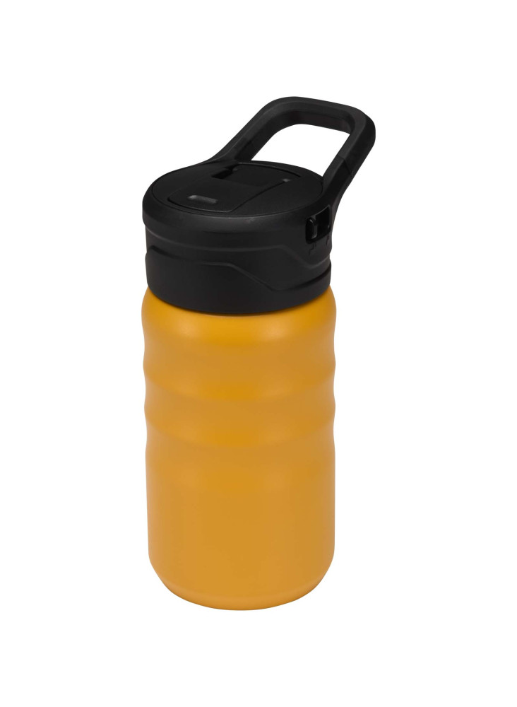 Gourde de sport Knox 350 ml en acier inoxydable à double paroi recyclé RCS avec paille rabattable