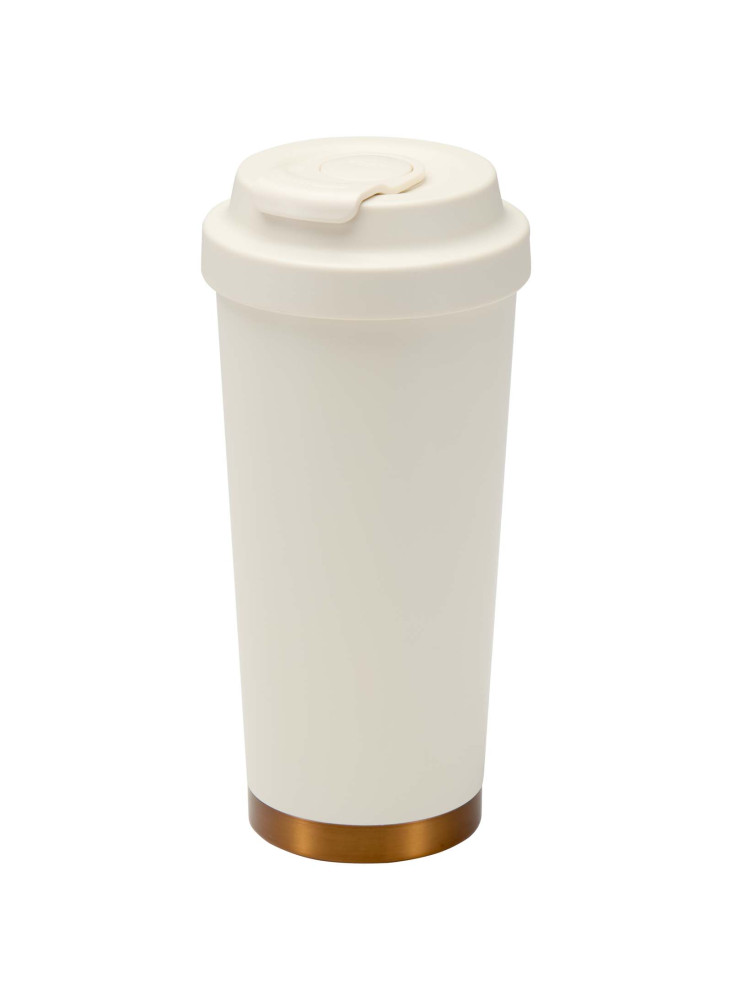 Gobelet isotherme à double paroi en acier inoxydable recyclé RCS Hampton, 480 ml