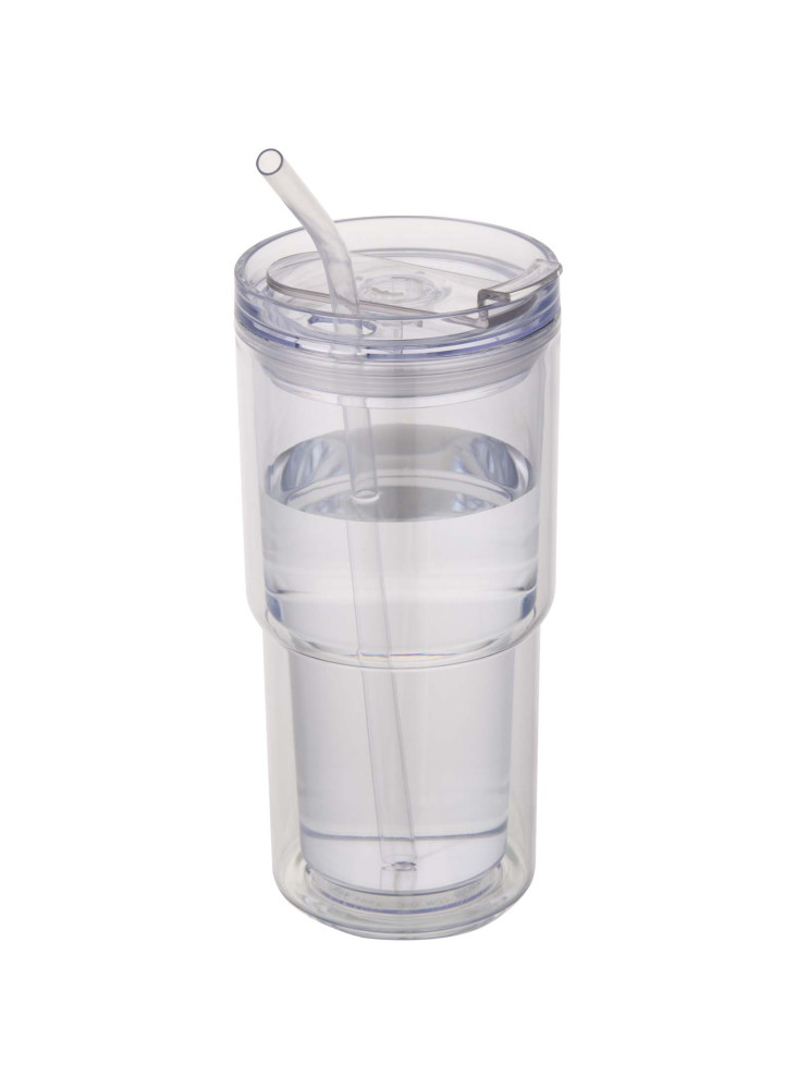 Gobelet en plastique à double paroi Archer de 480 ml