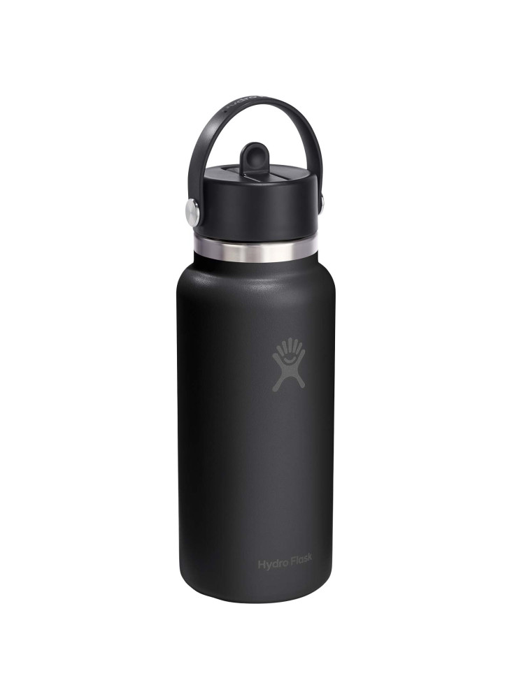 Gourde isotherme en acier inoxydable Hydro Flask à large goulot, d'une contenance de 946 ml, avec bouchon à paille