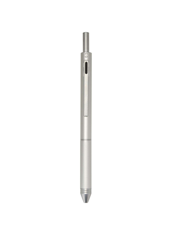 Stylo à bille 4 en 1 RCS Tine en acier inoxydable recyclé