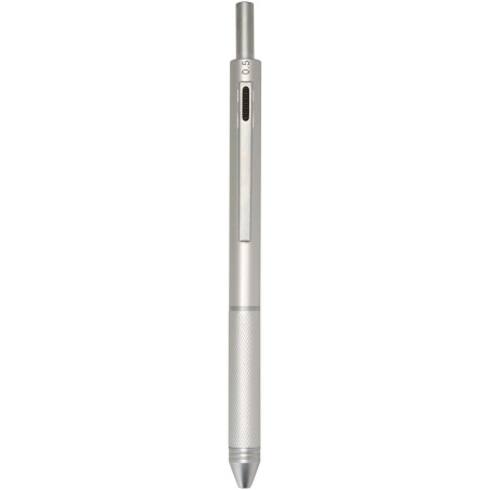 Stylo à bille 4 en 1 RCS Tine en acier inoxydable recyclé