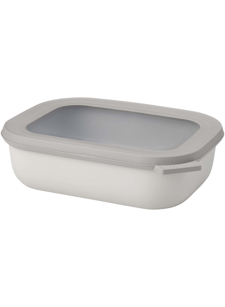 Mepal Cirqula 1 000 ml, saladier rectangulaire à plusieurs compartiments