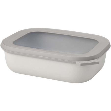 Mepal Cirqula 1 000 ml, saladier rectangulaire à plusieurs compartiments