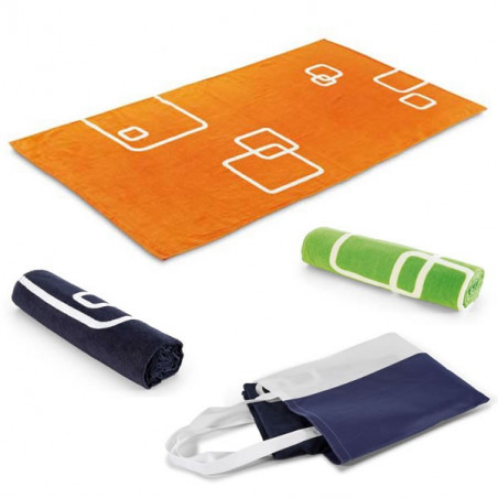 Serviette de Plage Saint Guirec publicitaire