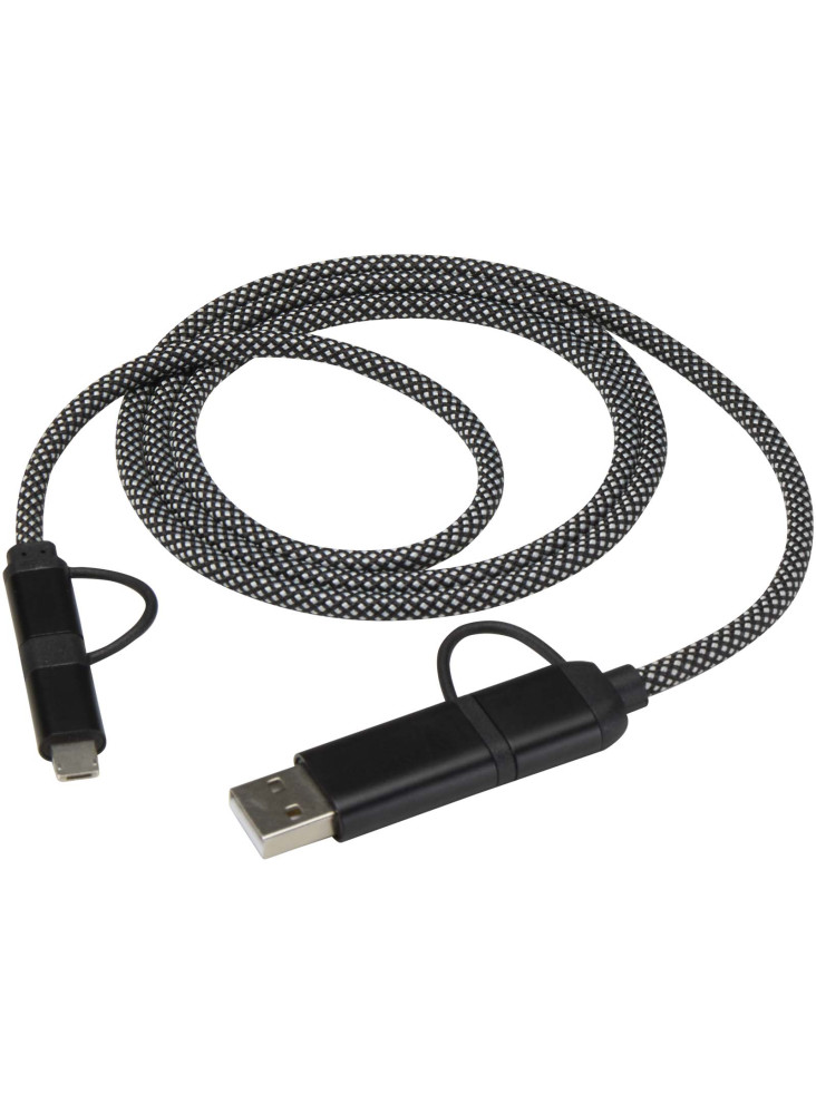 Câble de recharge magnétique 5-en-1 SMART 65 W, 100 cm, certifié RCS