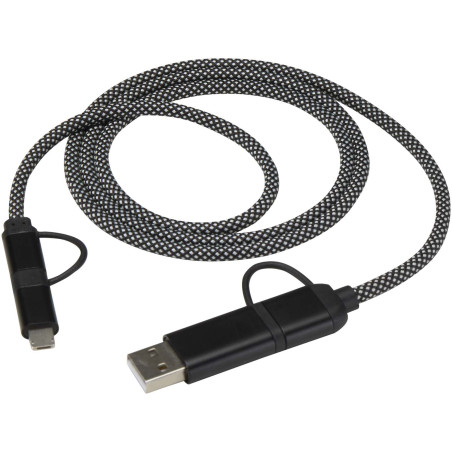 Câble de recharge magnétique 5-en-1 SMART 65 W, 100 cm, certifié RCS