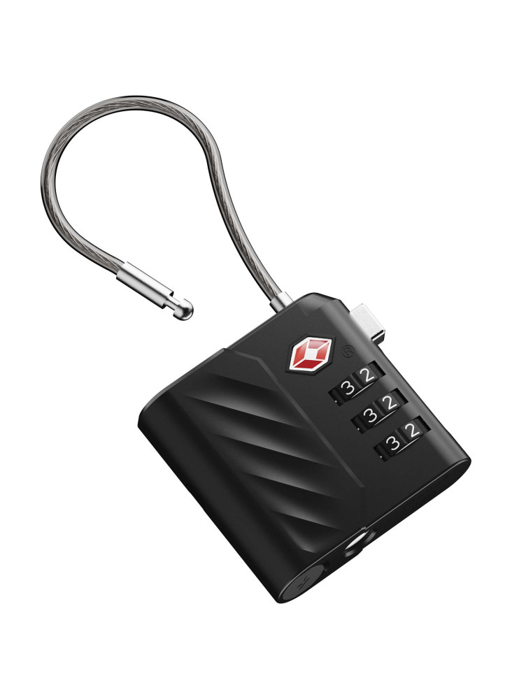 Cadenas à combinaison Xtorm Lock Tag TSA avec traceur de localisation