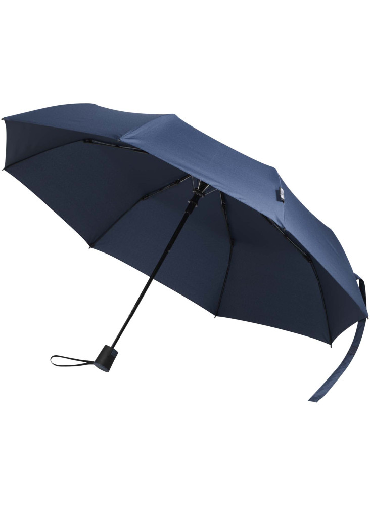 Parapluie pliable Agnes 21 pouces à ouverture automatique en RPET