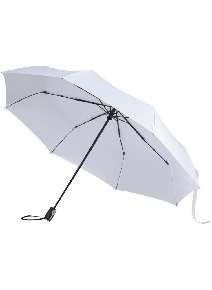 Parapluie pliable Gale de 69 cm à ouverture et fermeture automatiques en RPET