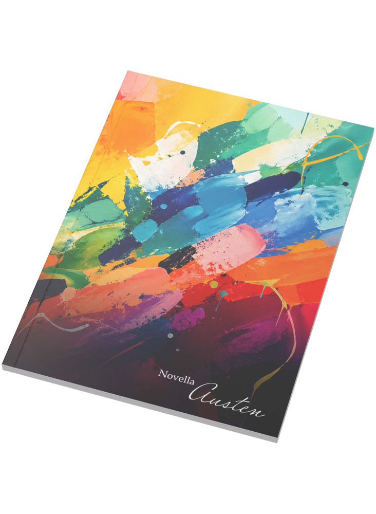 Carnet à couverture souple A5 Novella Austen avec 50 feuilles