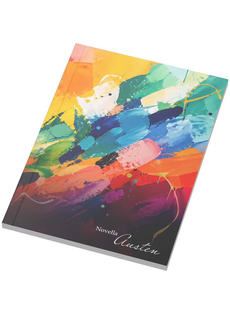 Cahier à couverture souple Novella Austen A6 de 50 feuilles