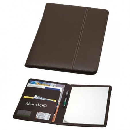 Conférencier A4 Simili Cuir