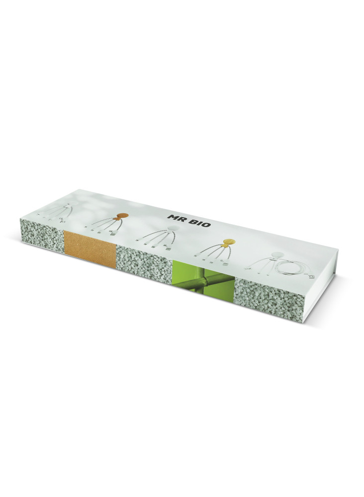 Boîte de présentation variée des Mr. Bio Charging cable