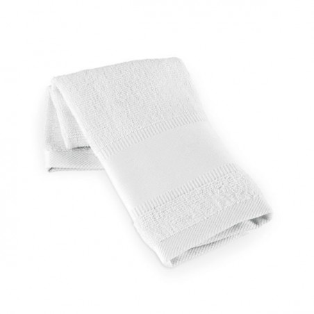 Serviette 30 x 50 cm  - 430 g/m² blanc publicitaire