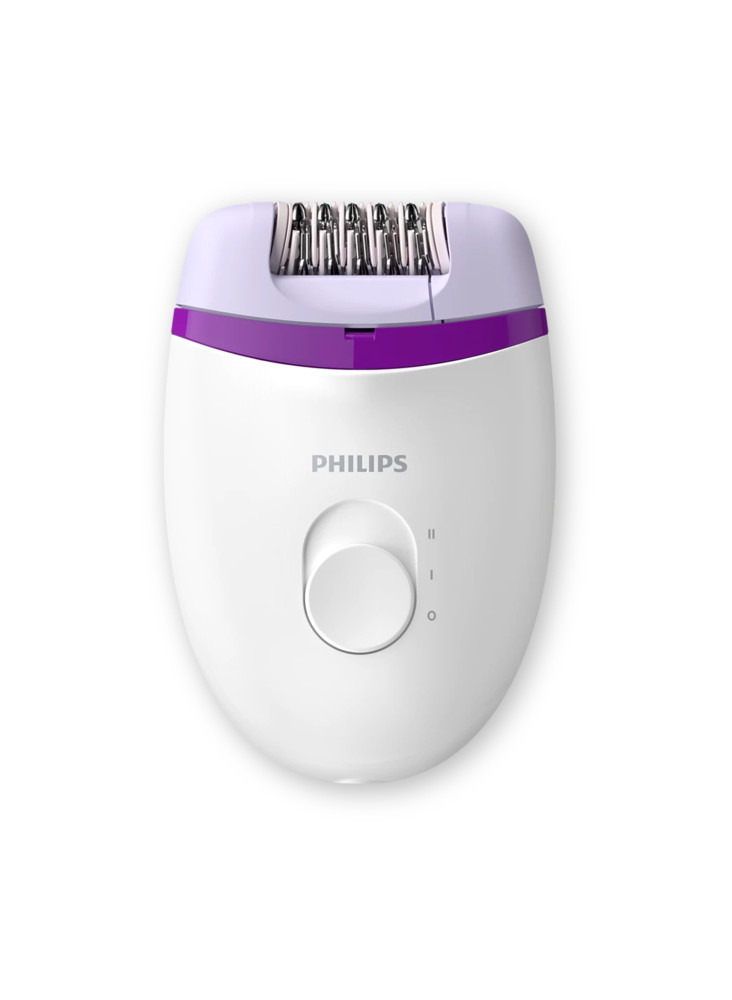 BRP505|Philips Satinelle épilateur compact filaire et tondeuse bikini sans fil