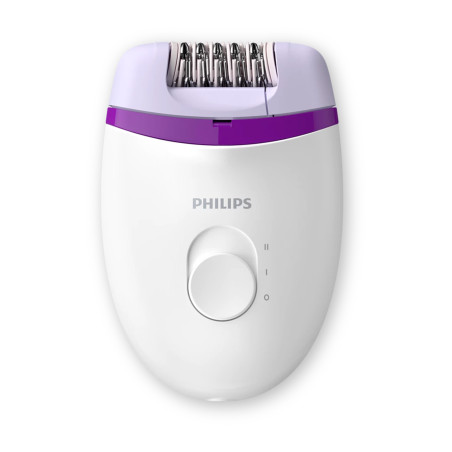 BRP505|Philips Satinelle épilateur compact filaire et tondeuse bikini sans fil
