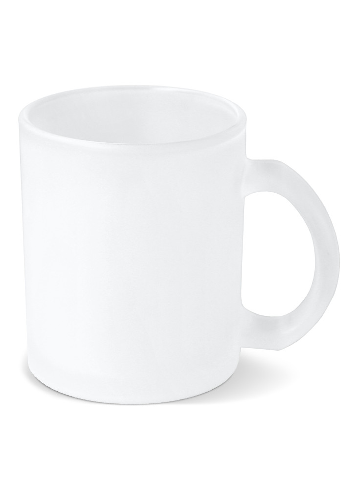 Mug en verre dépoli subli Mallorca 335ml