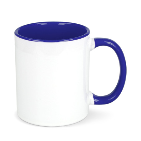 Mug subli Oslo coloré à l'intérieur & anse 300ml