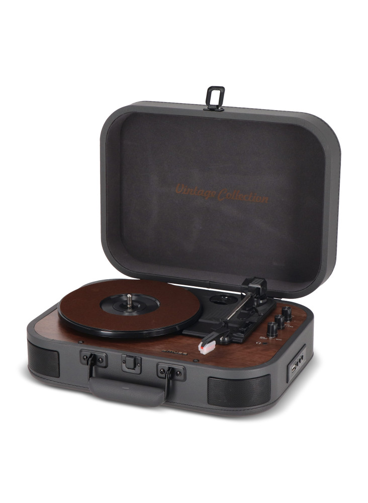 MT-207|Tourne disque Vintage  avec sortie BT