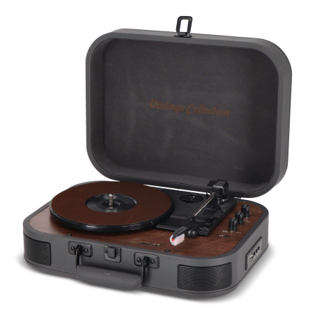 MT-207|Tourne disque Vintage  avec sortie BT