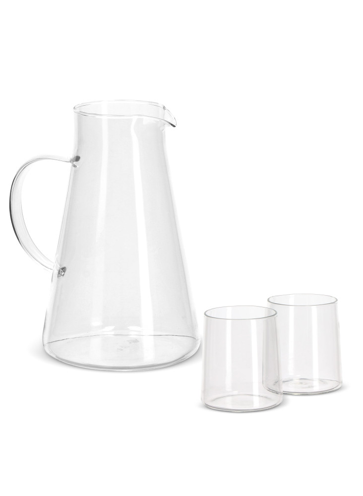 Carafe InSideOut Elin avec 2 verres 