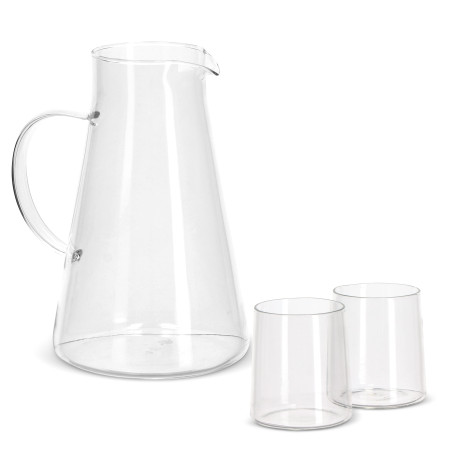 Carafe InSideOut Elin avec 2 verres 