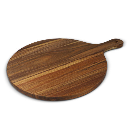 InSideOut Plat de service en bois rond, 31.5cm