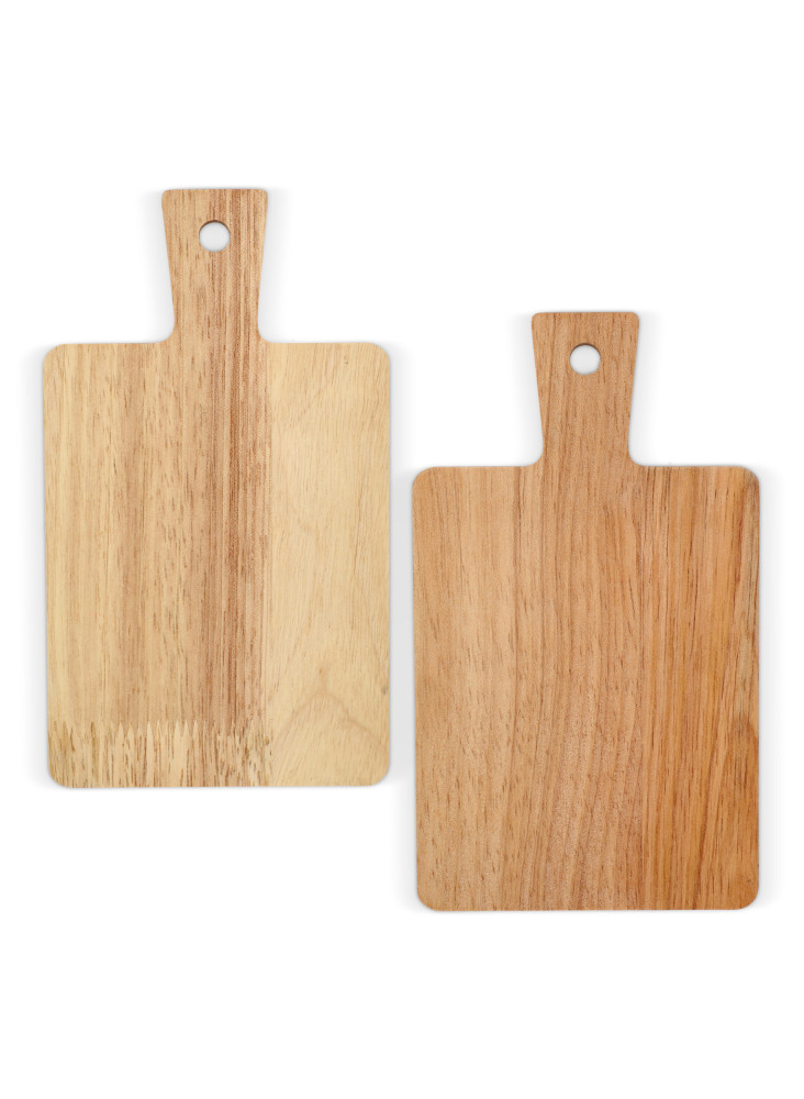 InSideOut 2 paquets de petits plateaux de service en bois pour Tapas