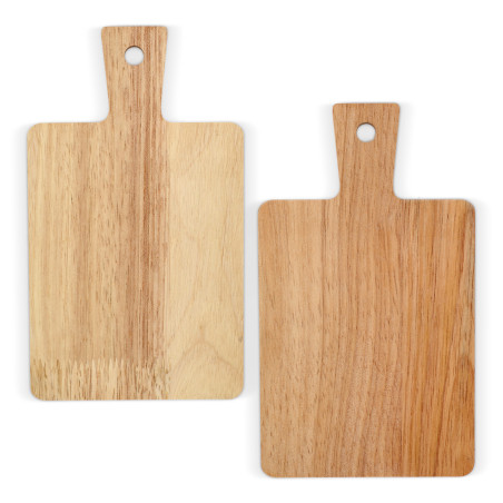 InSideOut 2 paquets de petits plateaux de service en bois pour Tapas