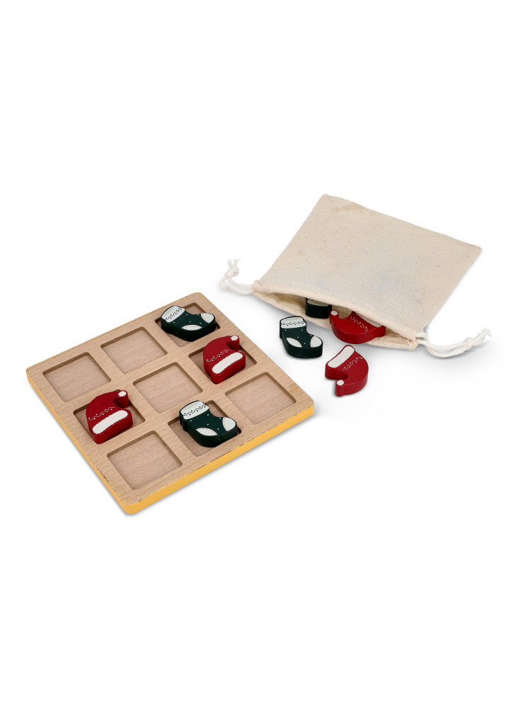 InSideOut  Tic-tac-toe de Noël en bois