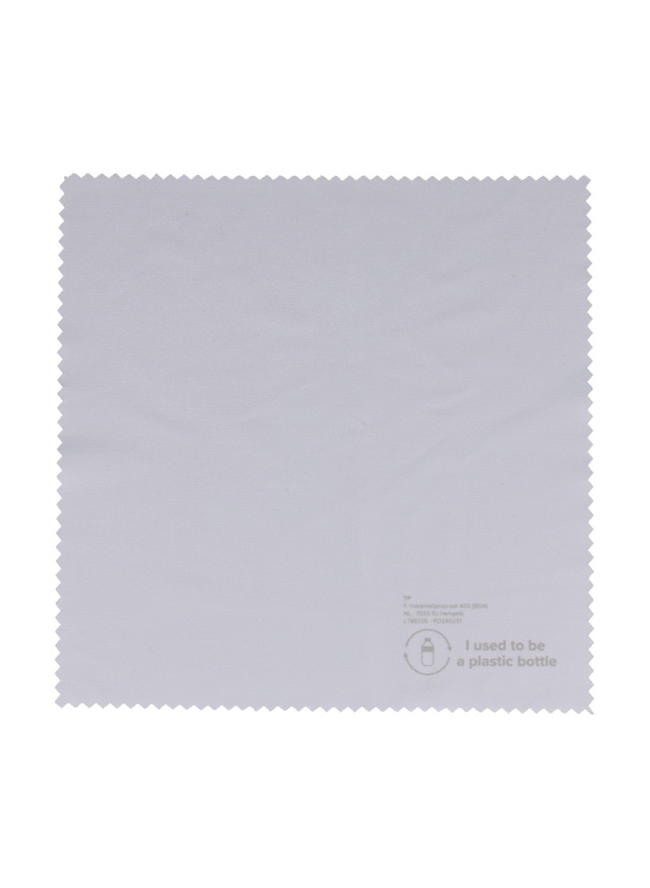 Chiffon de nettoyage en microfibre R-PET 15 x 15cm sublimation