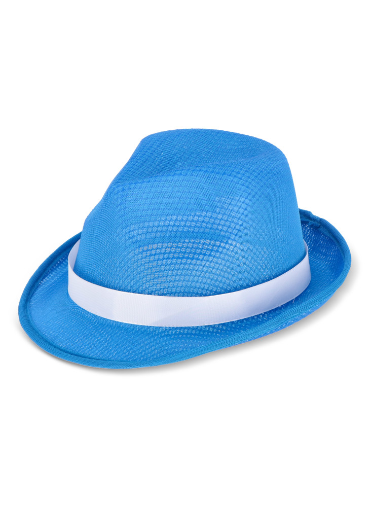 Chapeau en polyester avec bande
