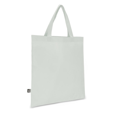 R-PET Sac de transport non tissé poignées courtes 38 x 42cm 75g/m²