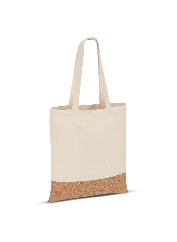 Sac de transport coton & liège 170g/m² 35 x 40cm