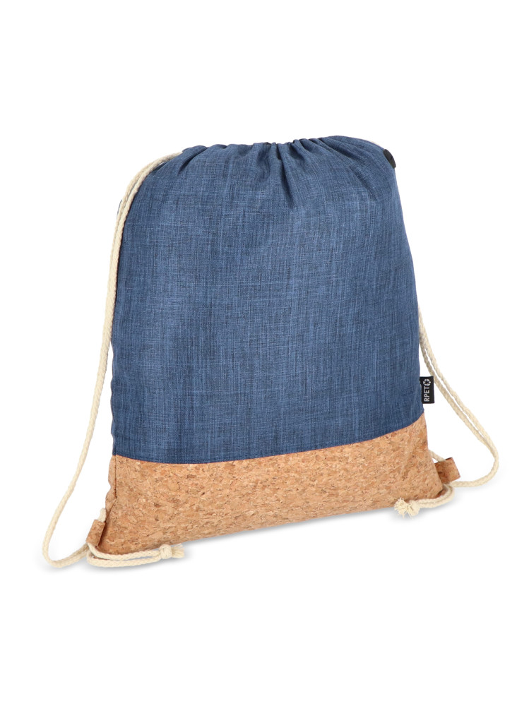 Sac à cordon R-PET & liège 35 x 40cm