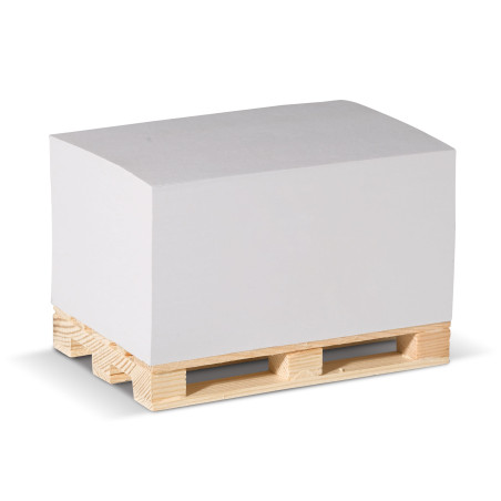 Bloc rectangulaire 12x8x6cm sur palette en bois
