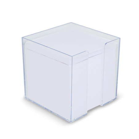 Bloc de papier dans un bac à cubes 10x10x10cm 