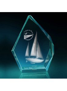 TROPHÉE PRESTIGE en cristal personnalisable
