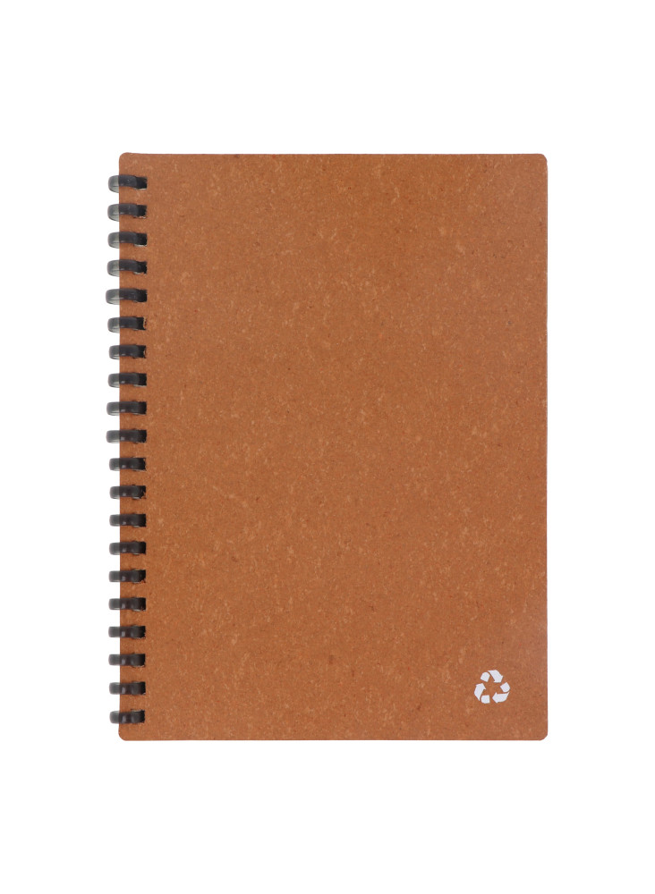 Carnet de notes en cuir recyclé Midi