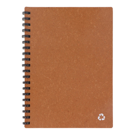 Carnet de notes en cuir recyclé Midi