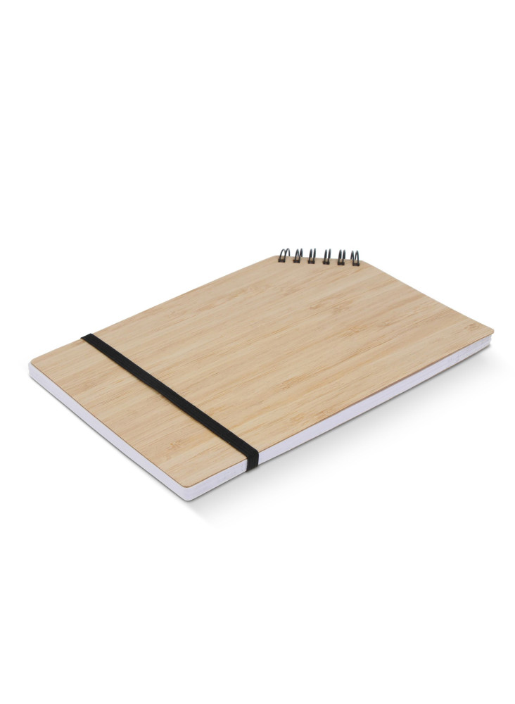 Cahier à reliure d'angle en bambou A5