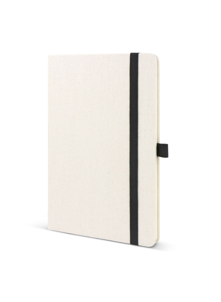 Carnet en coton recyclé et R-PET A5