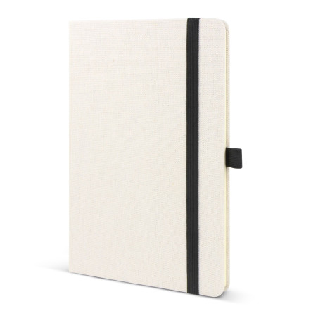 Carnet en coton recyclé et R-PET A5