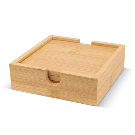 Set de sous-verres en bambou (4 pièces)