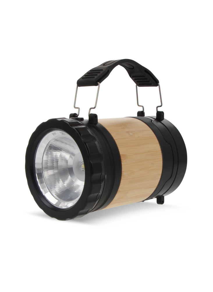 Lampe et Lanterne en ABS et bambou