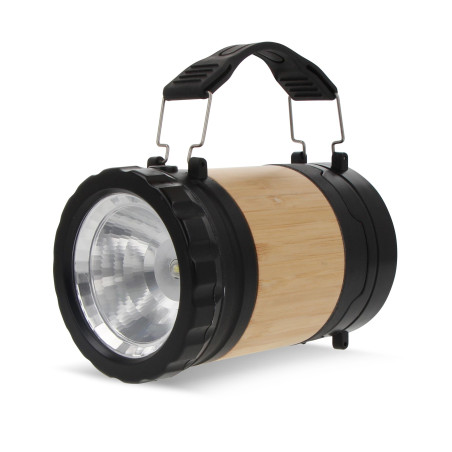 Lampe et Lanterne en ABS et bambou