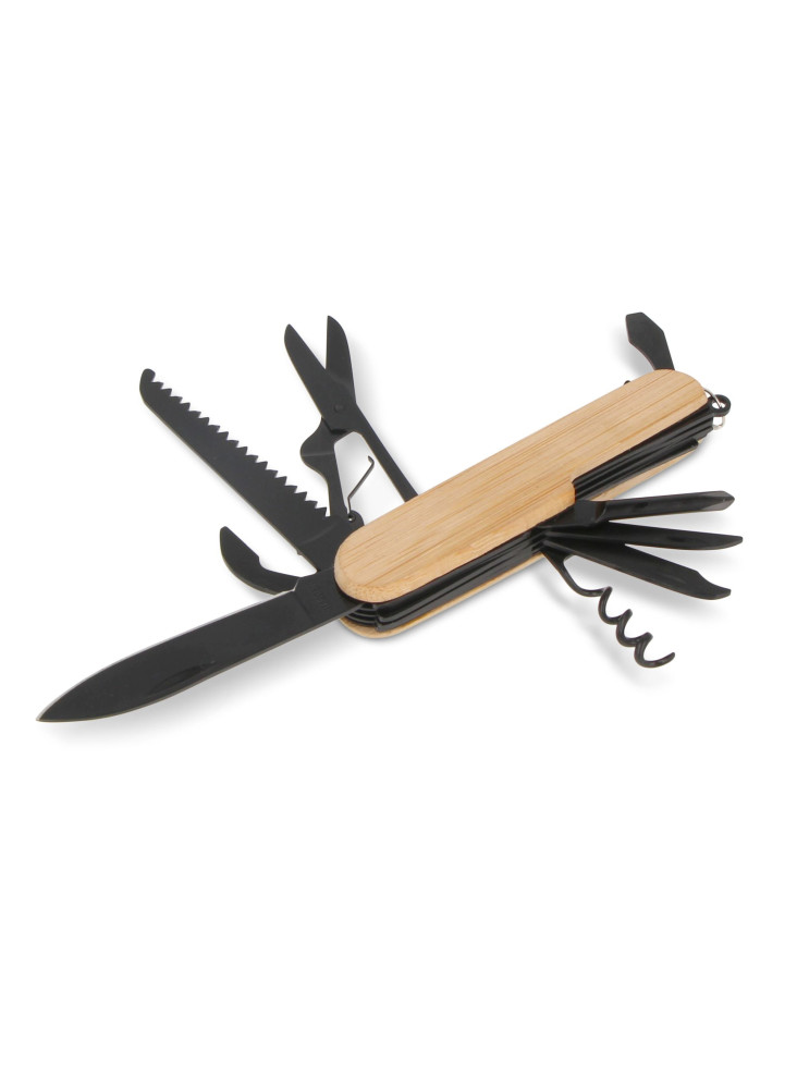 Multi-outils en bambou 9 fonctions