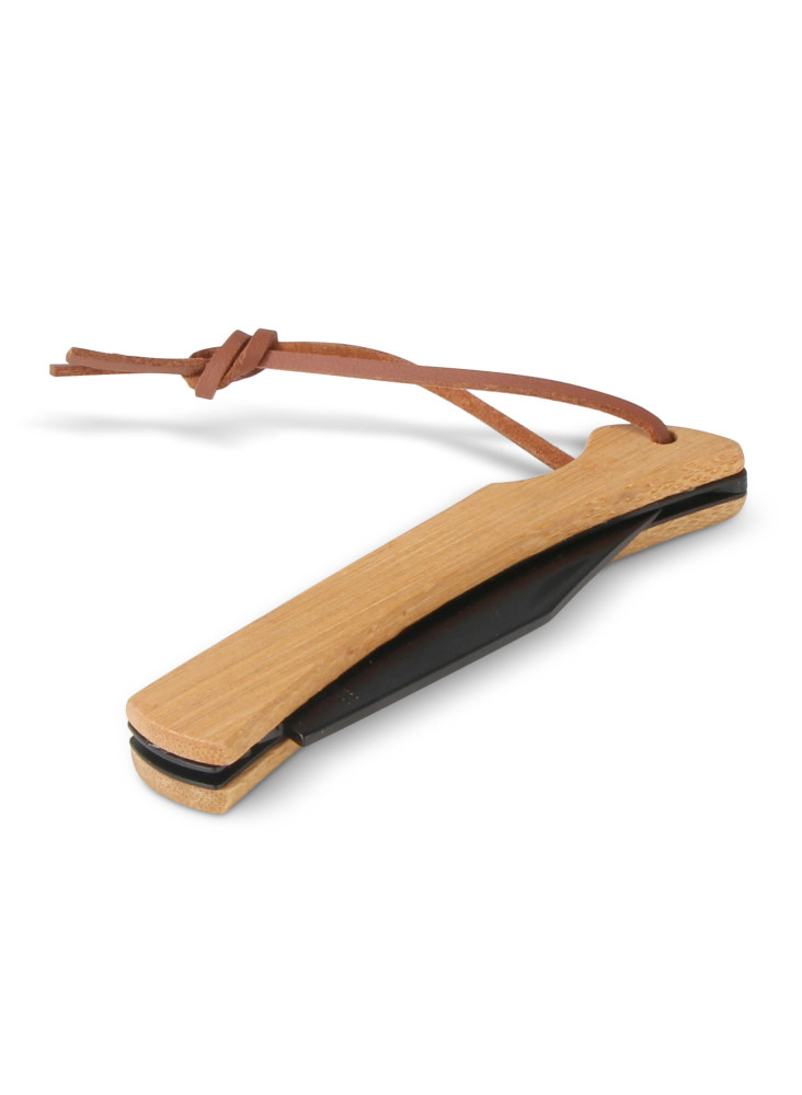 Couteau de poche en bambou