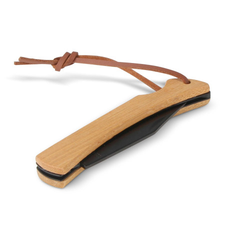 Couteau de poche en bambou
